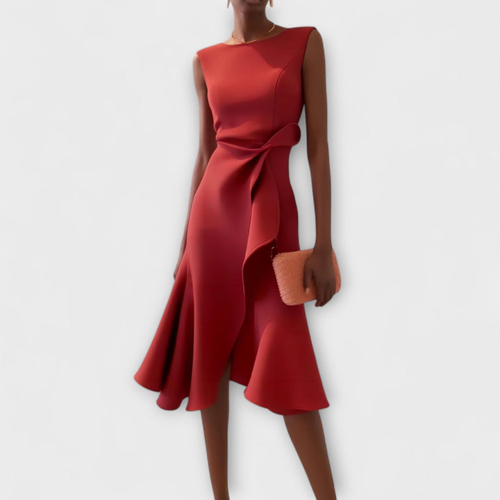 FLAVIA | ABITO MIDI ELEGANTE