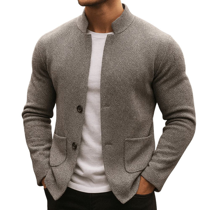 ANTONIO | GILET TEXTURATO IN MAGLIA