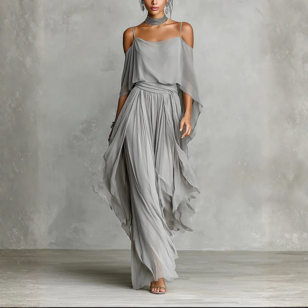 CLARISSA | COMPLETO GRIGIO
