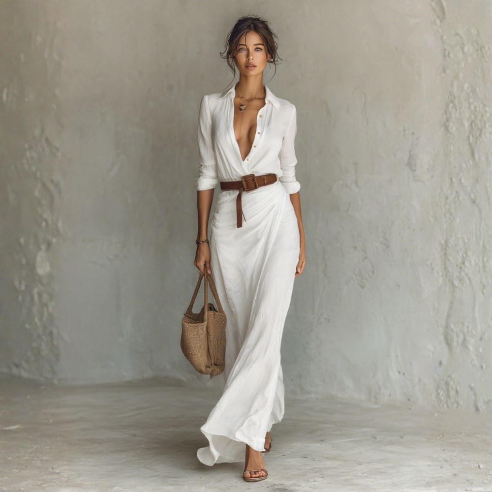 MIRELLA | ABITO MAXI ELEGANTE