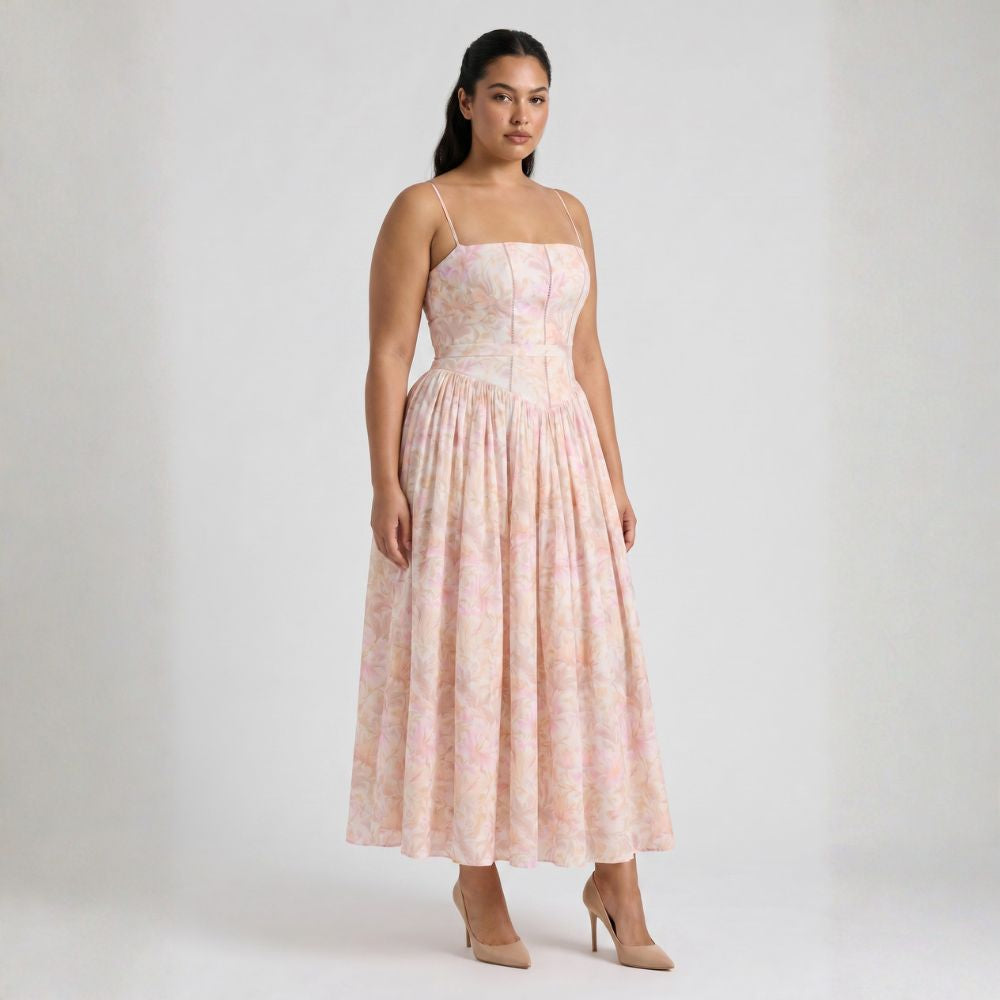 ADELISA | ABITO MAXI FLOREALE