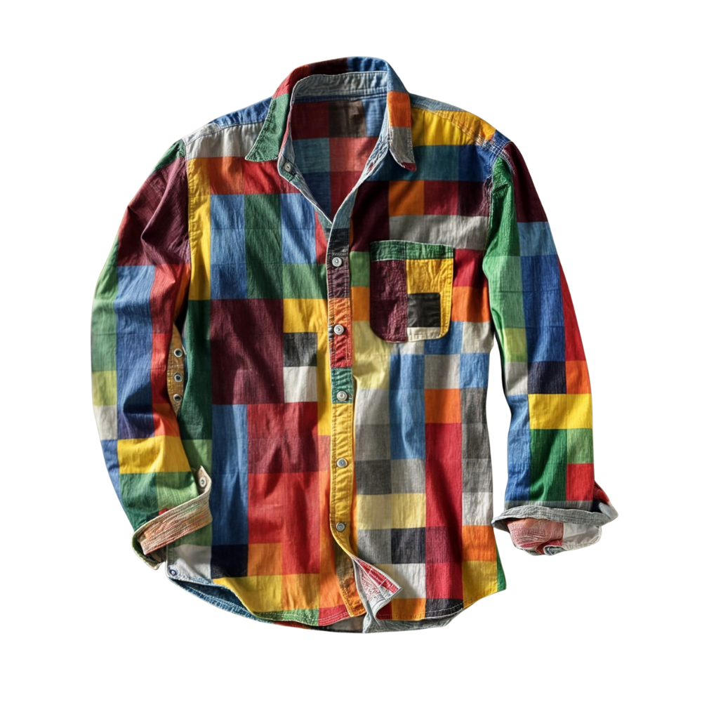 ZENO - CAMICIA ELEGANTE CON TASCA PRATICA