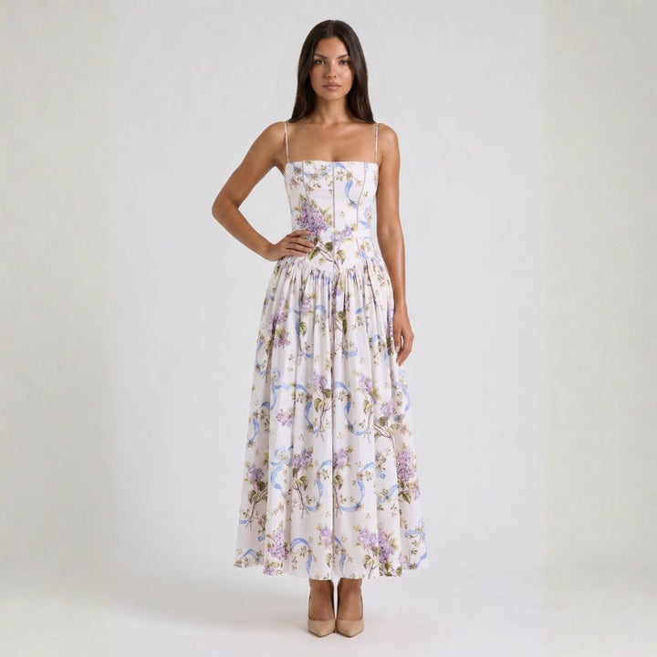 ADELISA | ABITO MAXI FLOREALE