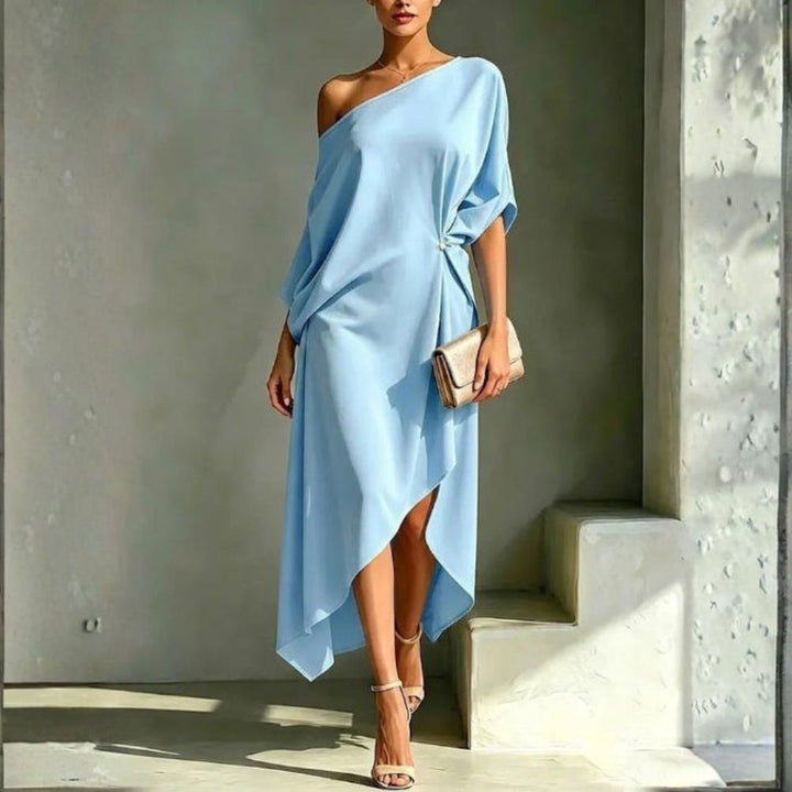 ANGELA | ABITO ELEGANTE ASIMMETRICO