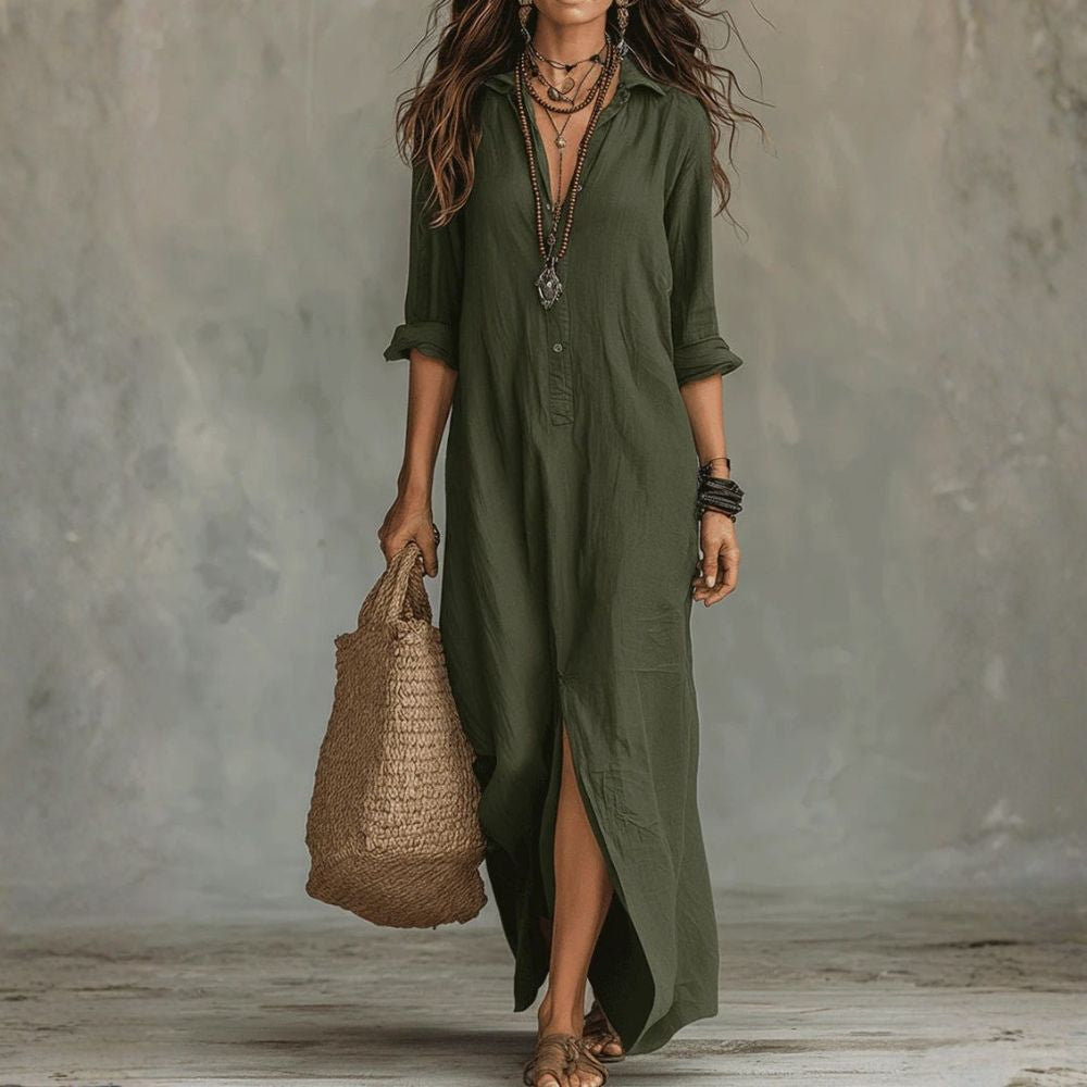 ADALGISA | ABITO MAXI NERO