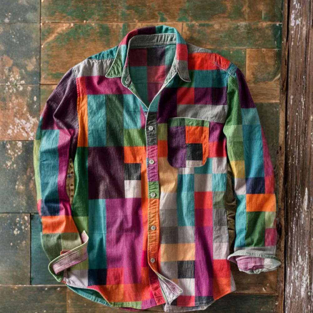ZENO - CAMICIA ELEGANTE CON TASCA PRATICA