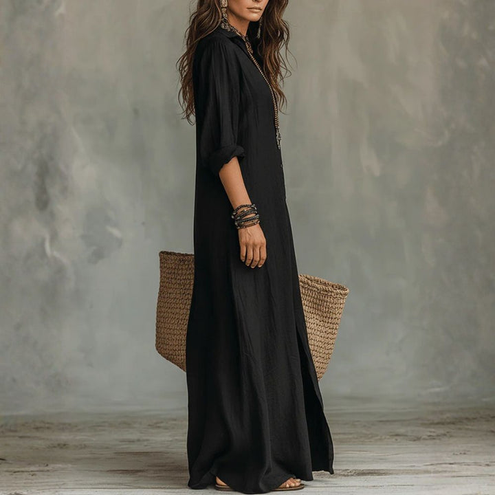 ADALGISA | ABITO MAXI NERO