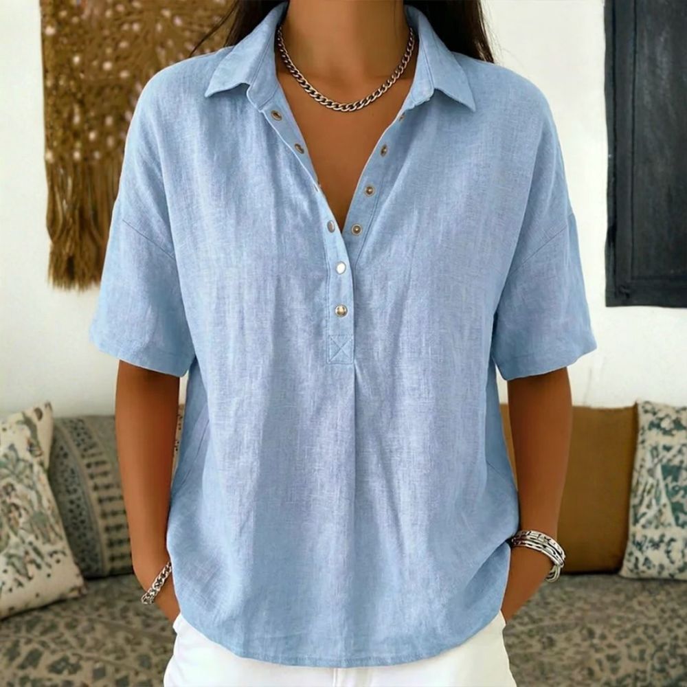 ALBA | BLOUSE À COL