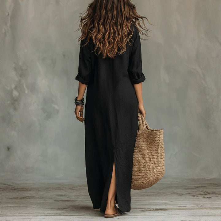 ADALGISA | ABITO MAXI NERO