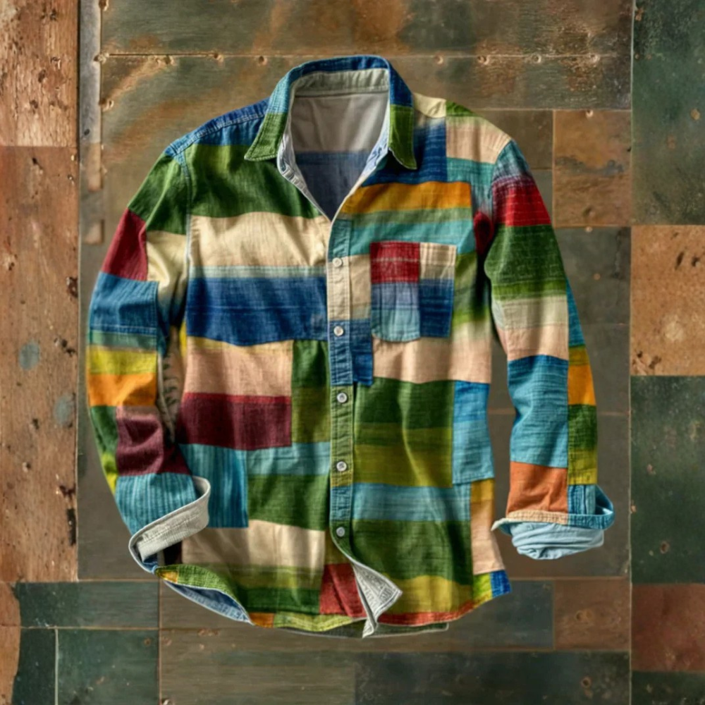 ZENO - CAMICIA ELEGANTE CON TASCA PRATICA