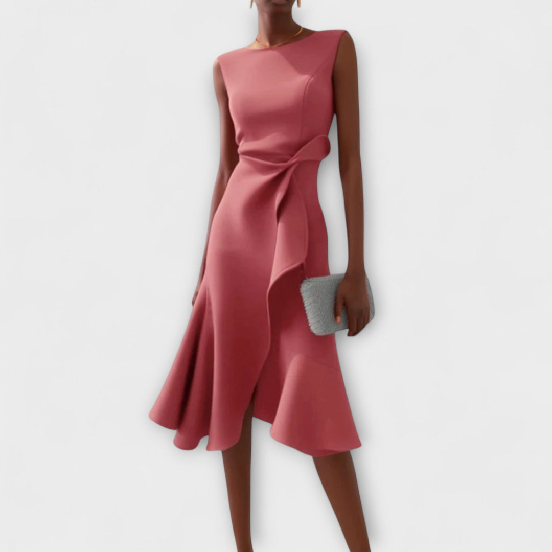FLAVIA | ABITO MIDI ELEGANTE