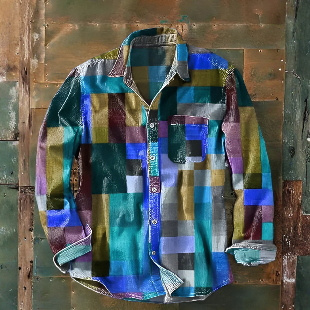 ZENO - CAMICIA ELEGANTE CON TASCA PRATICA