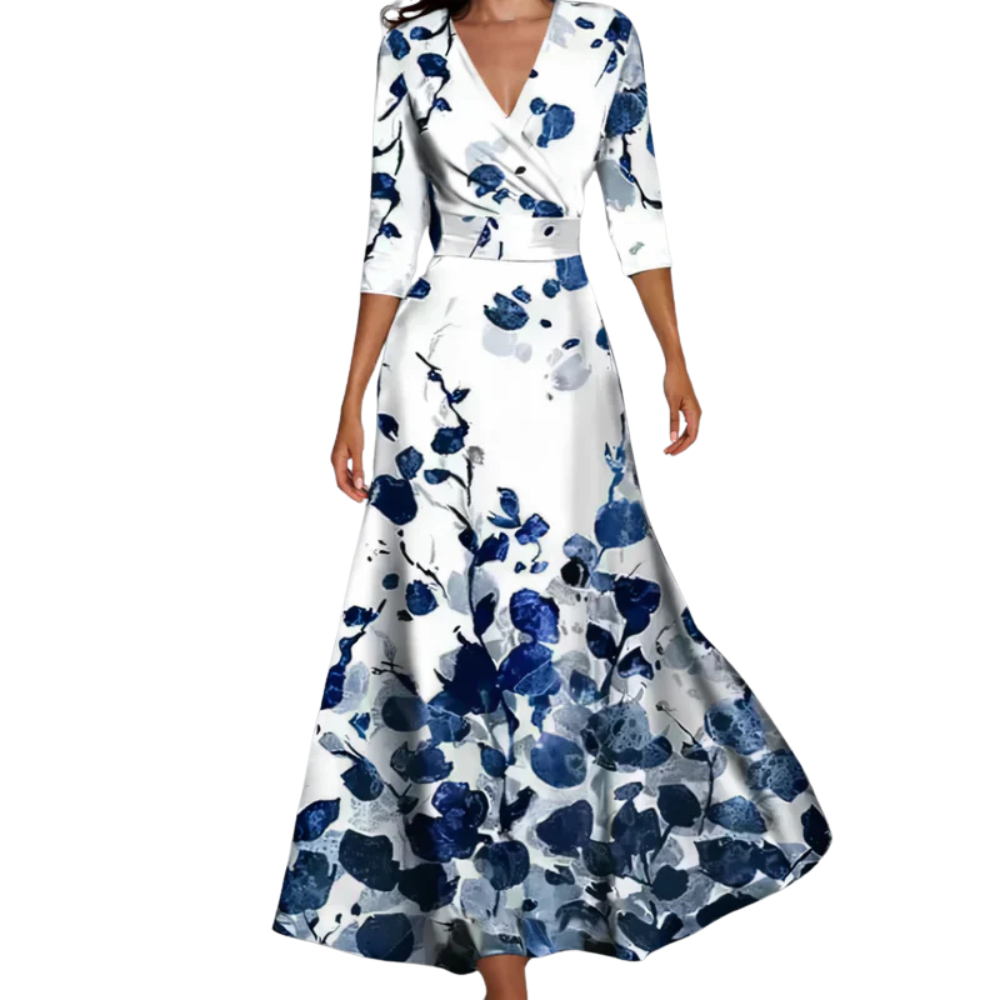 IMELDA | ABITO MAXI FLOREALE