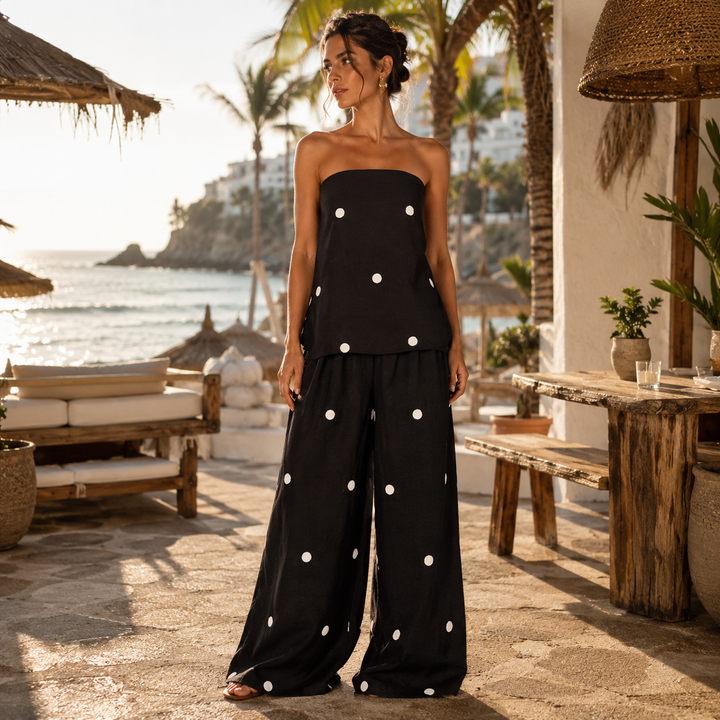 RAFFAELLA | COMPLETO A POIS