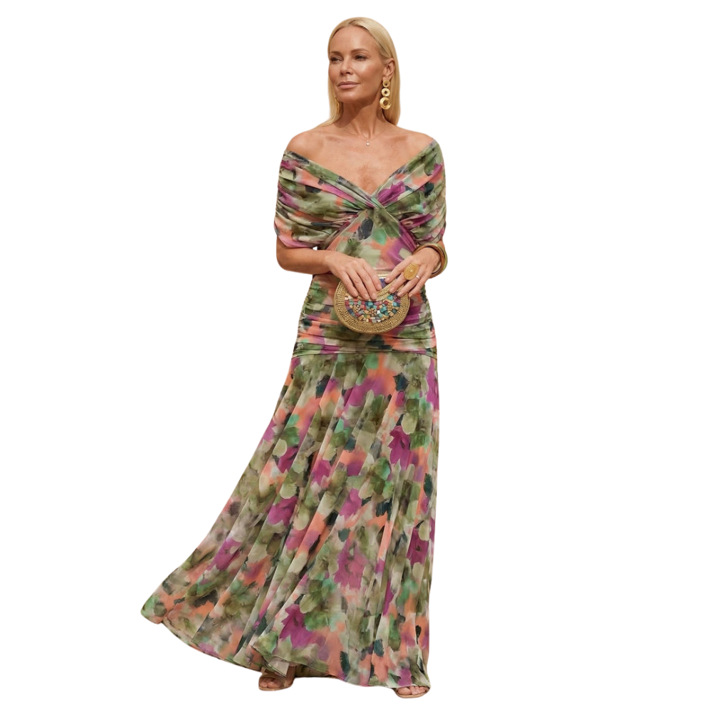 LETIZIA | VESTITO ELEGANTE COLORATO
