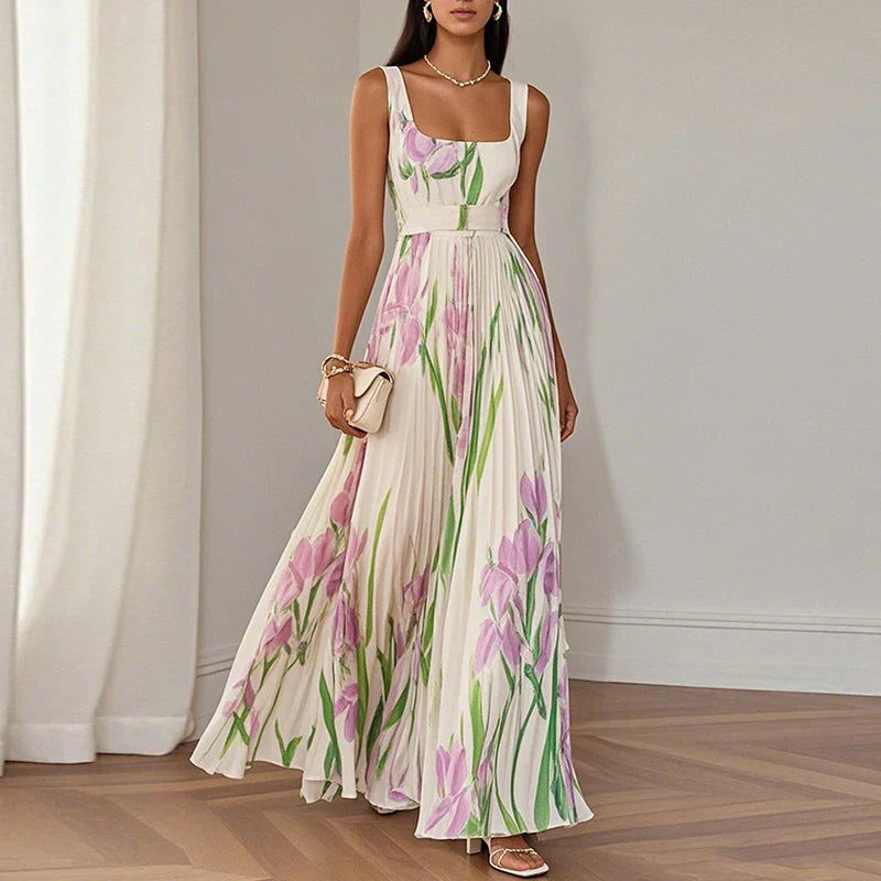 ALBINA | ABITO MAXI FLOREALE