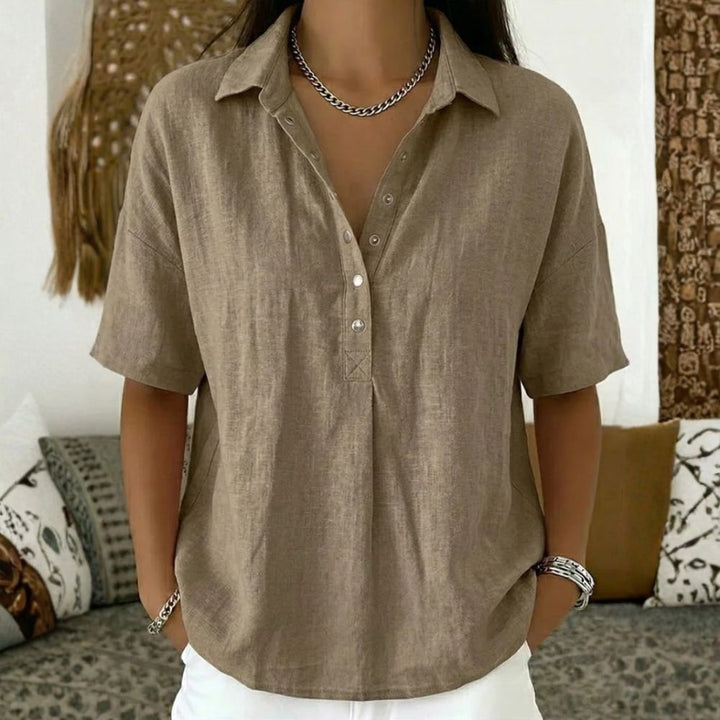 ALBA | BLOUSE À COL