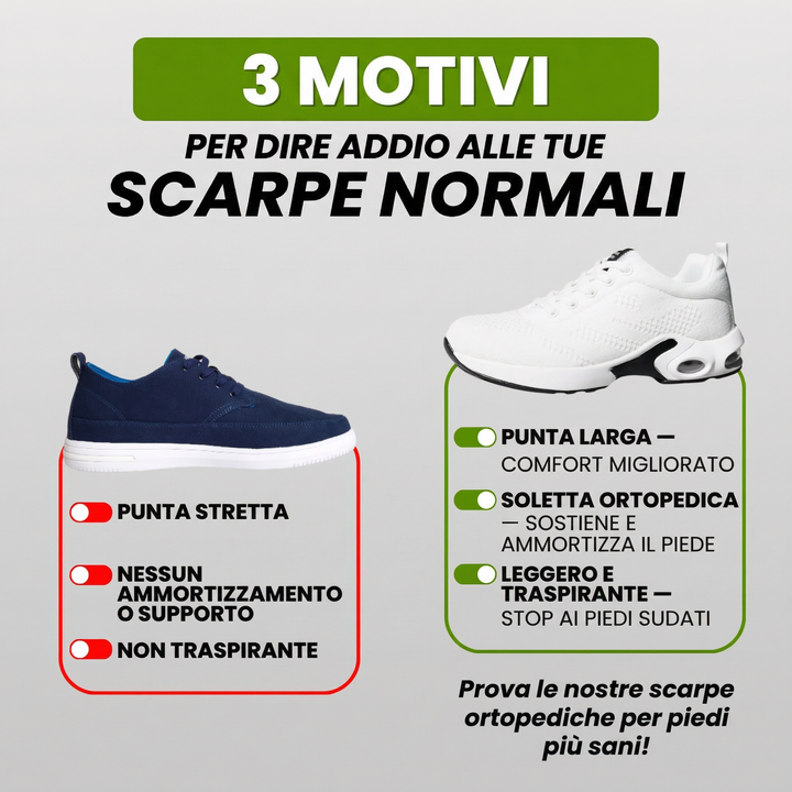NUNZIA | SCARPE ERGONOMISCHE SENZA DOLORE