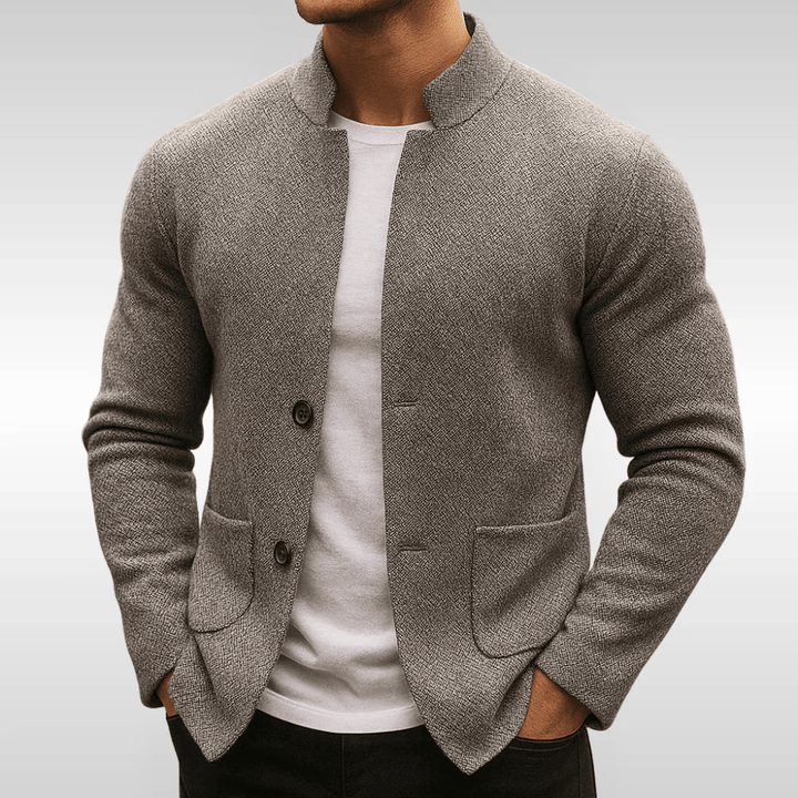 ANTONIO | GILET TEXTURATO IN MAGLIA