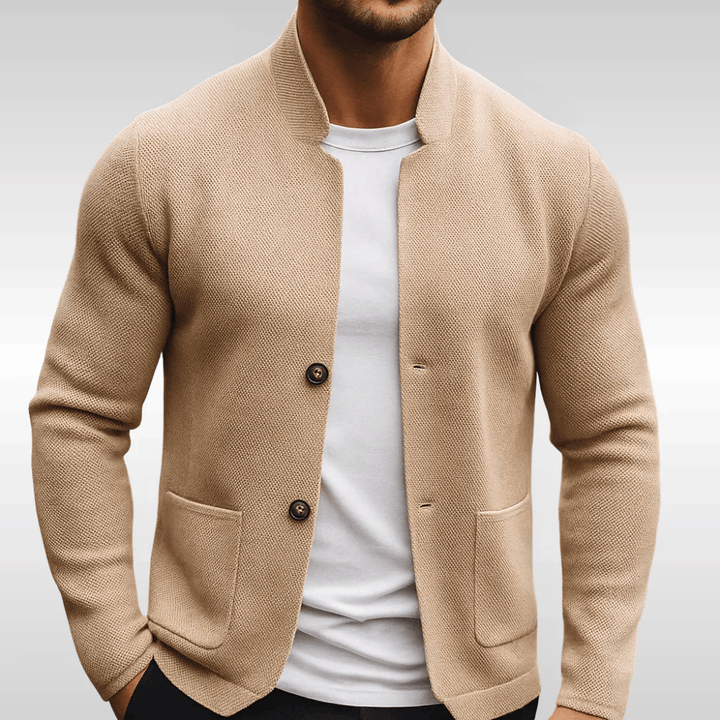 ANTONIO | GILET TEXTURATO IN MAGLIA