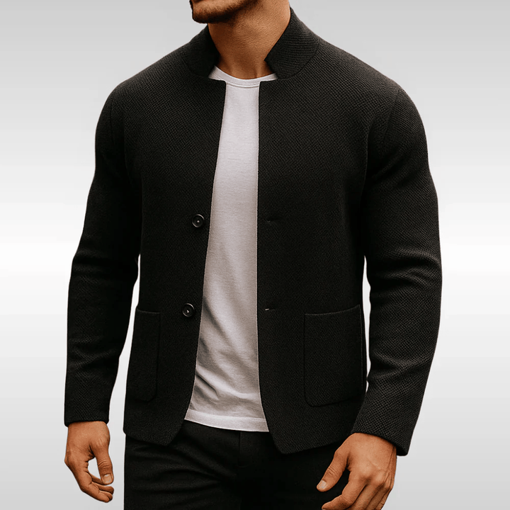 ANTONIO | GILET TEXTURATO IN MAGLIA