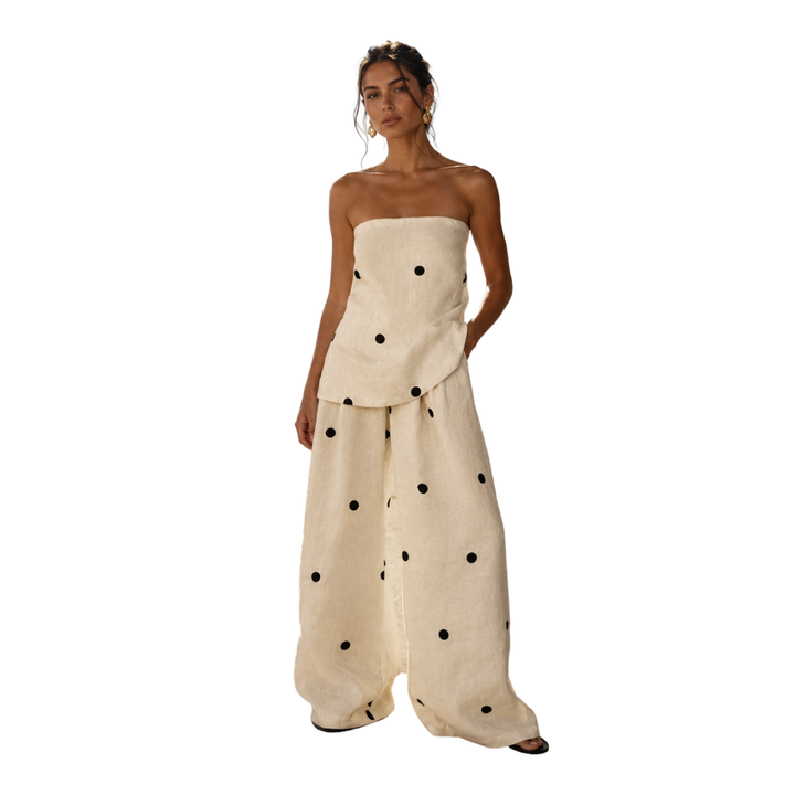 RAFFAELLA | COMPLETO A POIS